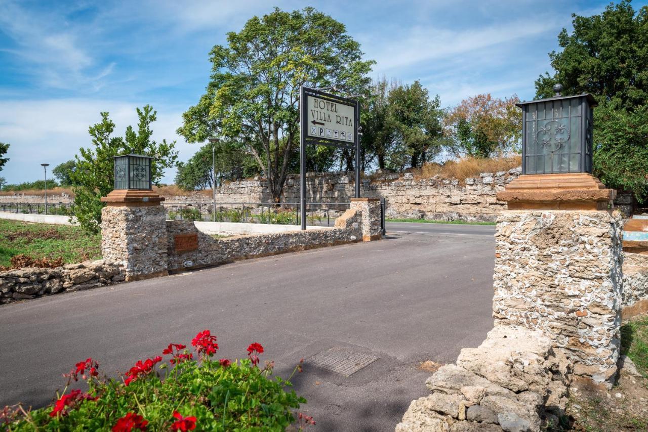 Hotel Villa Rita Пестум Екстер'єр фото