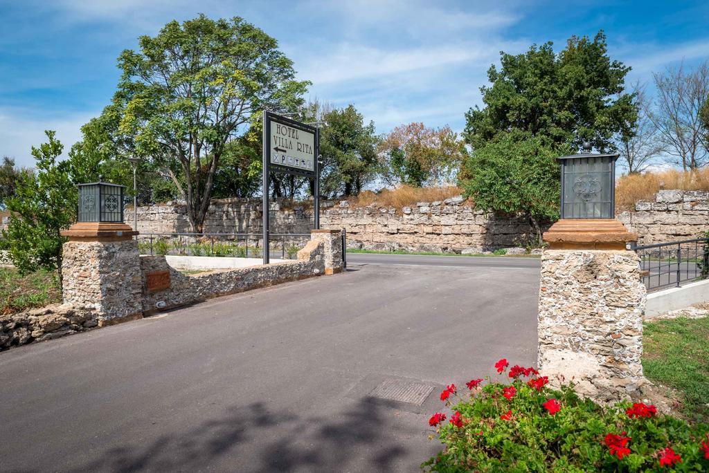 Hotel Villa Rita Пестум Екстер'єр фото